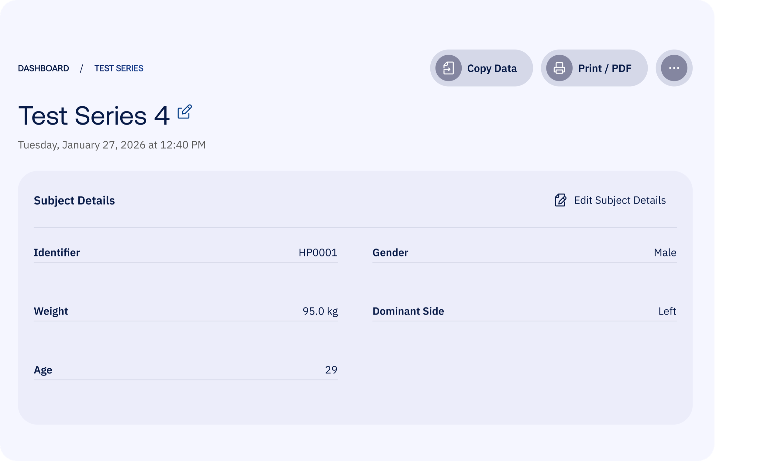 Advanced custom reporting